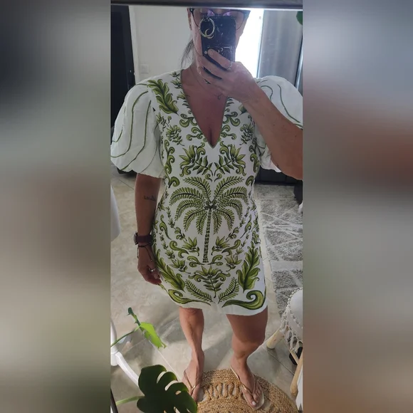 FARM Rio | Dresses | Farm Rio Milani Off White Linen Mini Dress | Poshmark FARM Rio | Dresses | Farm Rio Milani Off White Linen Mini Dress | Poshmark
